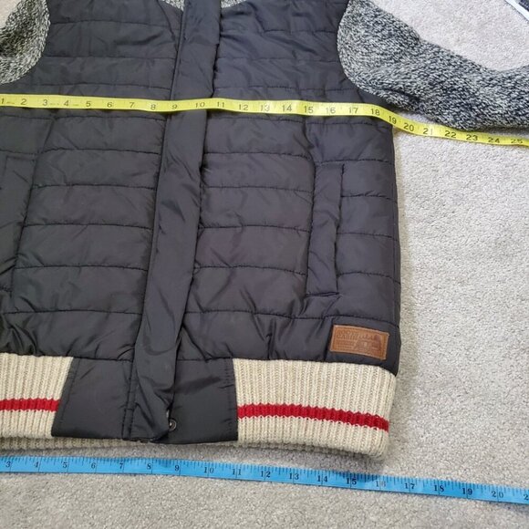 Rare~ Roots Gray Quilted Women's Jacket - Picture 14 of 16